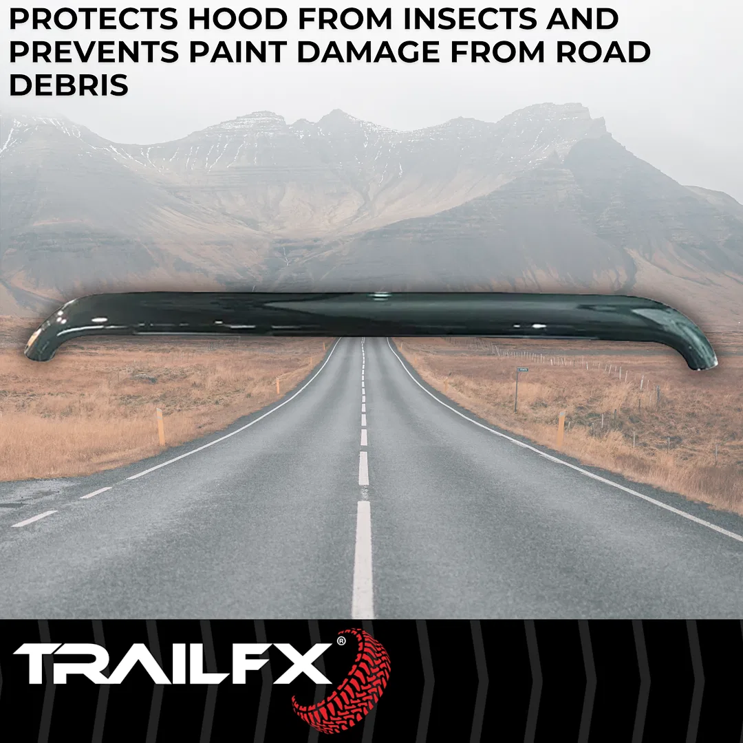 8713H – TRAILFX Bug Shield, Wrap-Around Smoke Acrylic - view 2